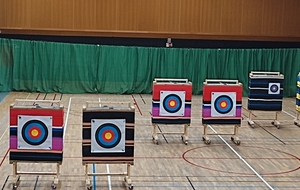 Installation des filets de protection.